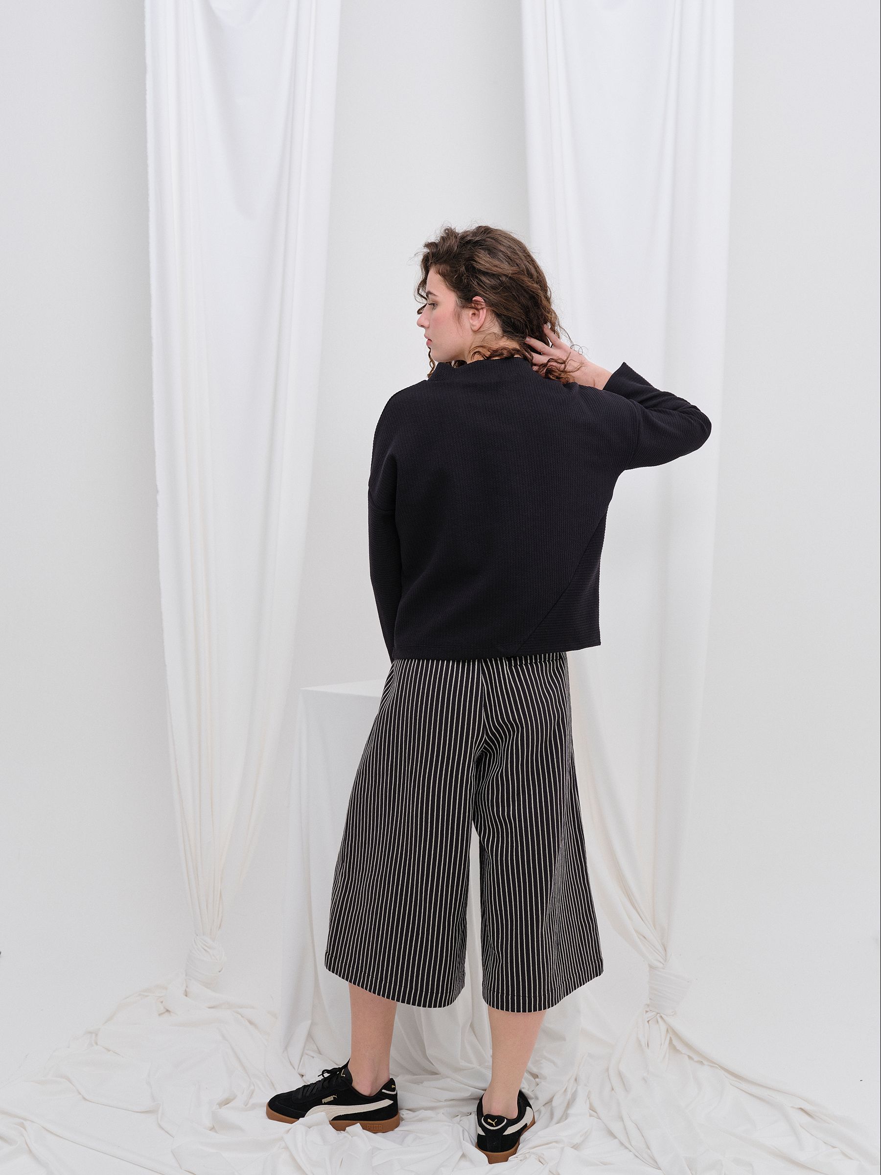 Pantalón CAPARINA Negro - Imagen 6